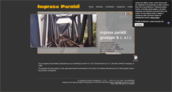 Desktop Screenshot of impresaparoldi.it